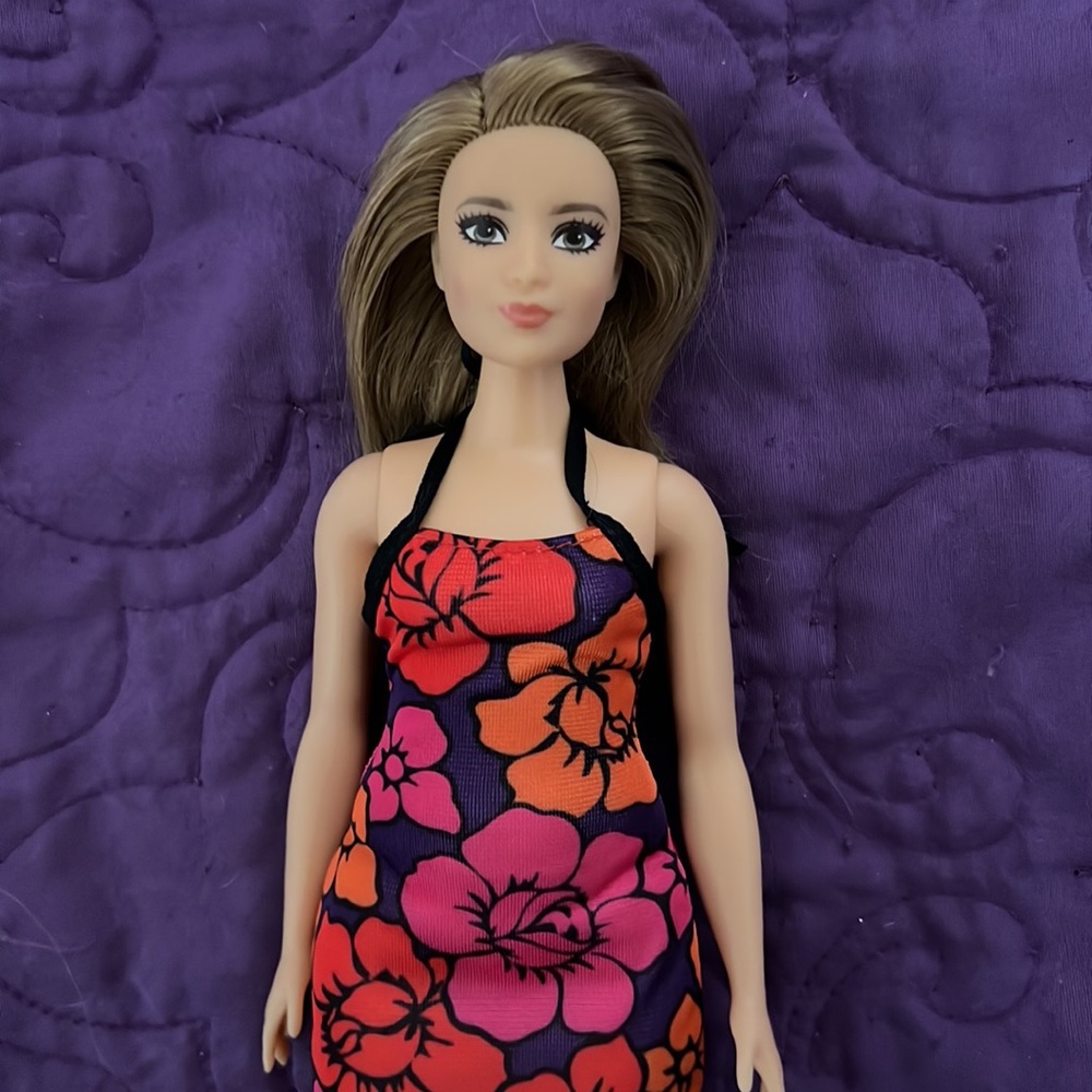 Curvy Barbie doll